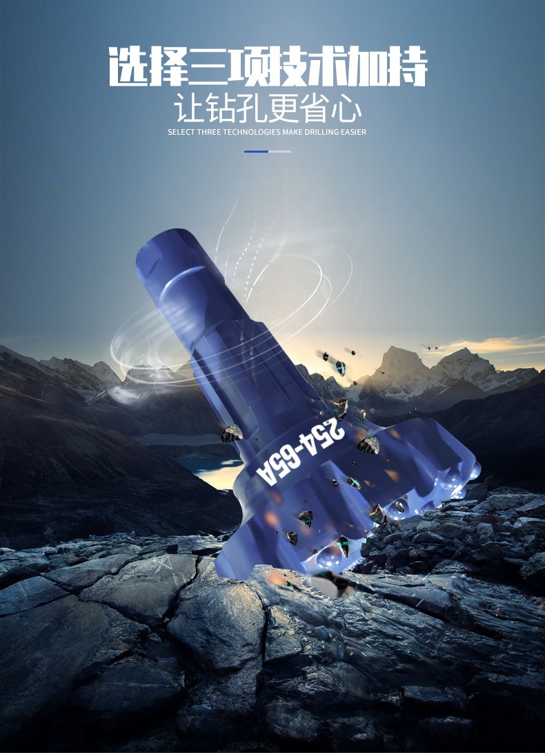 米数多潜孔钻头 提供高中低风压潜孔钻头 潜孔冲击器 等优质采掘钻具