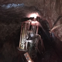 地下800米的样子